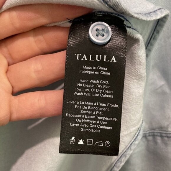 ARITZIA  Montana Chambray Button Down - Picture 12 of 13